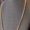 Cordão Cartier Cadeado 60cm 1.2mm Médio - Banho Triplo Ouro 18k - Image 2