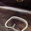 Pulseira Baguete Colour Zirconia 4mm Banho Triplo Prata 950 - Image 3