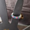 Anel Zirconia Colours Banho Triplo em Prata 950 - Image 4