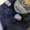 Brinco Zirconia Cristal Cravejado - PRATA ORIGINAL 950