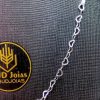 Corrente Feminina Chocker Coração 40cm 1.7gramas