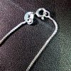 Corrente Chocker Veneziana 40cm 1.5grama - Prata 925