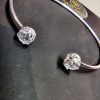 Bracelete de Fio com Zirconia Cristal Redonda - Banho Triplo Prata 950 - Image 7
