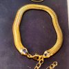 Pulseira Fio Alemão Chato (lLacraia) - Banho Triplo Ouro 18K - Image 4