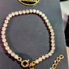 Pulseira/Tornozeleira Zirconia Cristal 3.0mm 15cm com Extensor - Banho Triplo em Ouro 18k - Image 4