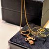 Colar Infantil Coração Menininha Zirconia Rosa - Banho Triplo em Ouro 18k - Image 3